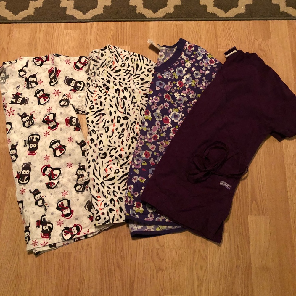 Scrub tops